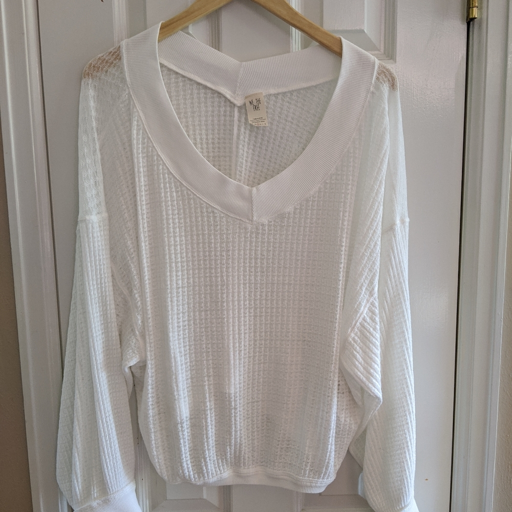 We the free summer sweater